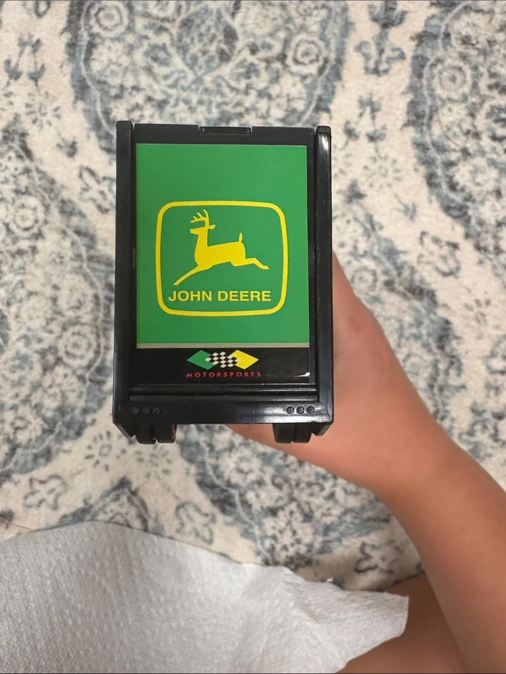 John Deere stylized john